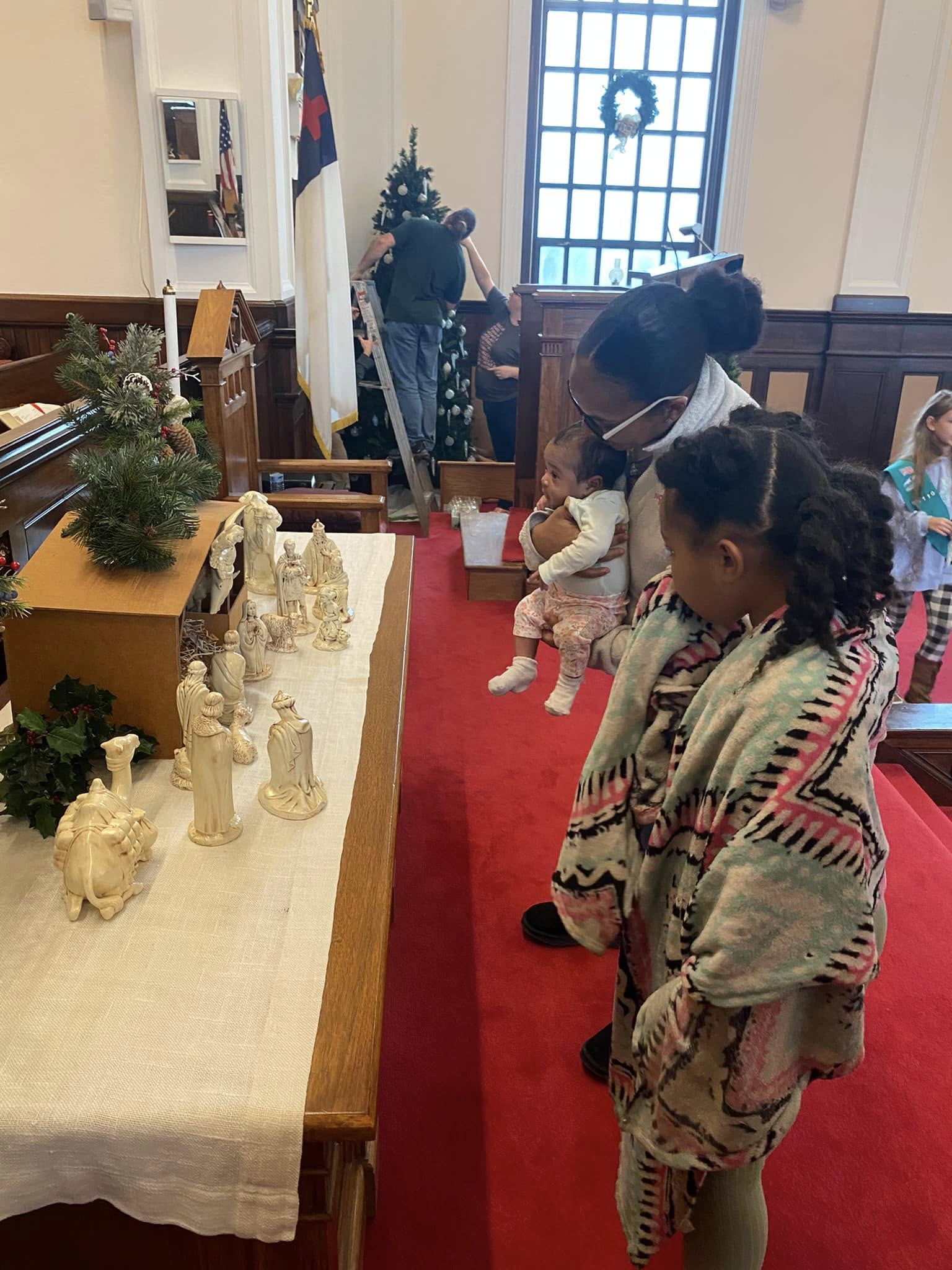 Children at First Congregational